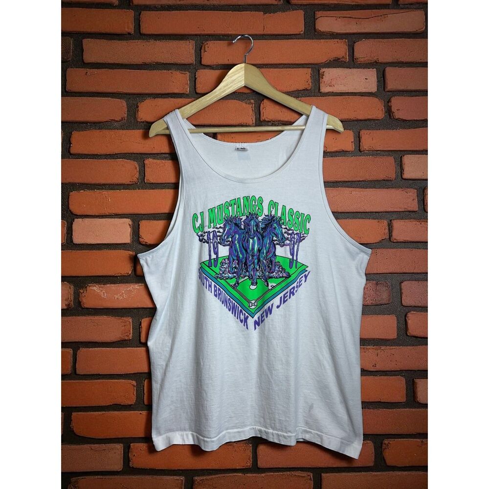 CJ Mustangs Classic Tank Top Vintage 1997 - Size XL